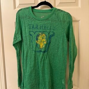 Nike Green Tarheels long sleeve tee